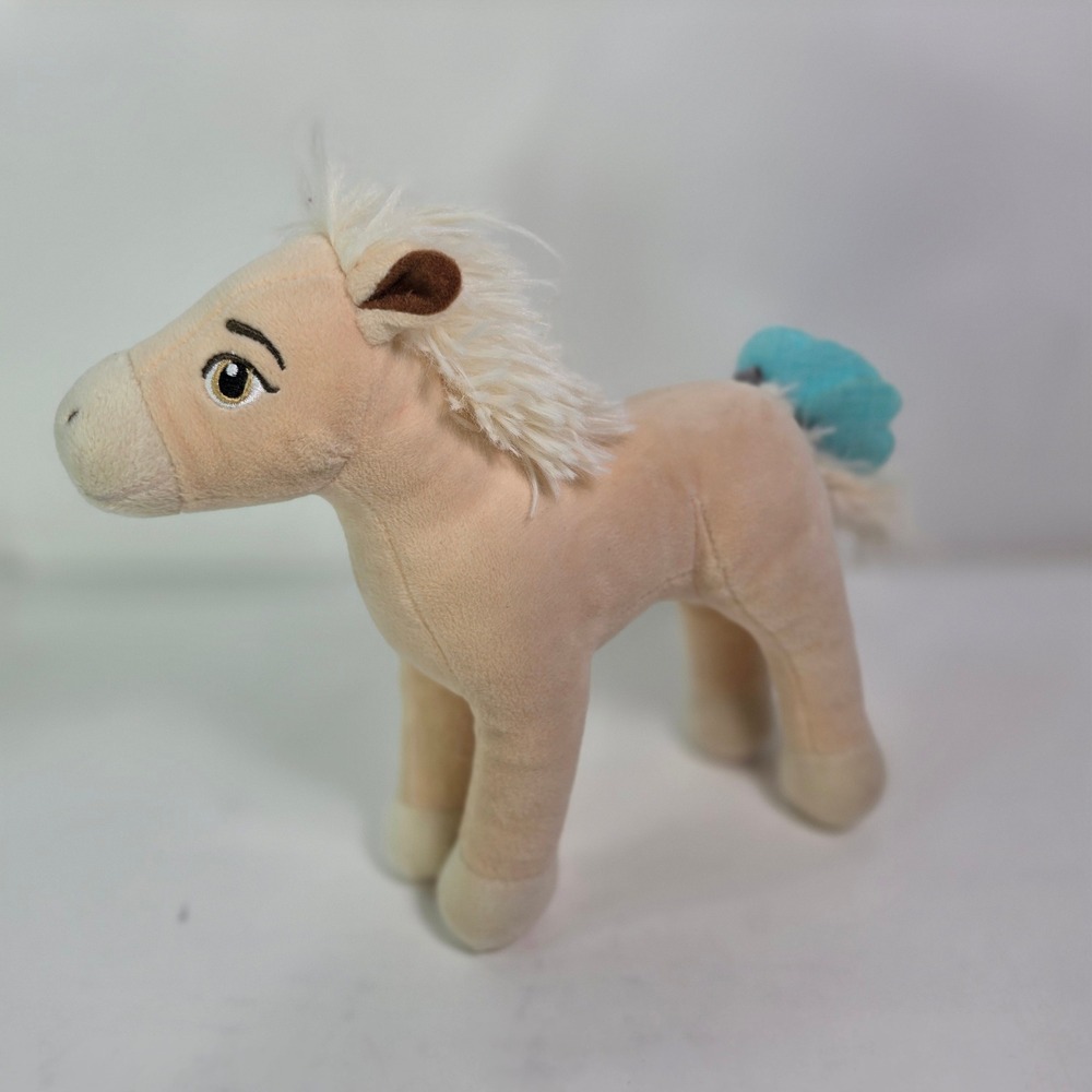 Just Play Spirit Riding Free Mister Palomino Horse Bean Plush Tan 8 inch